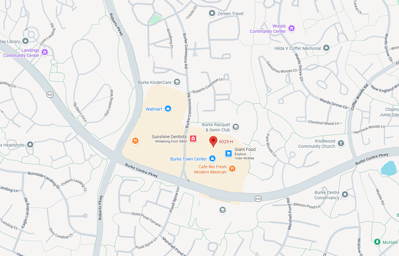 map to moothru burke